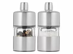 Angebote 👍 Collini Mini-Gewürzmühlen-Set in silberfarben 🧨