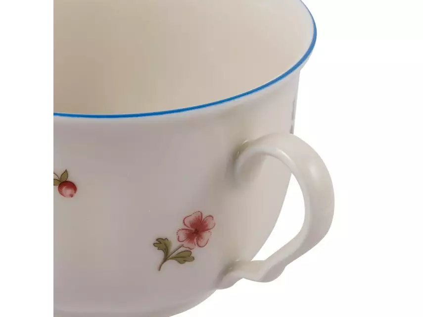 Schlussverkauf ✨ Seltmann Weiden Frühstücksobertasse Marie Luise in blau 🎉 2 Schlussverkauf ✨ Seltmann Weiden Frühstücksobertasse Marie Luise in blau 🎉 – Bild 2