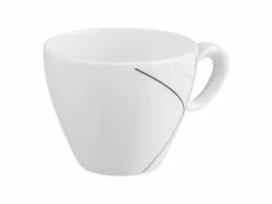 Auslauf 😉 Seltmann Weiden Mokkaobertasse Trio Highline in weiß ⌛