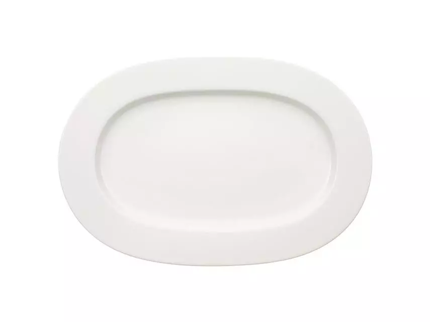 Großhandel 🛒 Vorlegeplatte oval "Noblesse" in weiß 🥰 1 Großhandel 🛒 Vorlegeplatte oval "Noblesse" in weiß 🥰