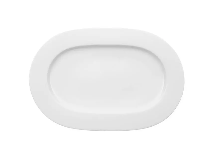 Großhandel 🛒 Vorlegeplatte oval "Noblesse" in weiß 🥰 2 Großhandel 🛒 Vorlegeplatte oval "Noblesse" in weiß 🥰 – Bild 2