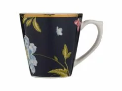 Am billigsten 😀 Laura Ashley Heritage Espresso Tasse & UT "Midnight Uni" in weiß 🥰 -Essen & Trinken Store 23917381 f 02