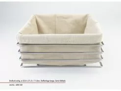 Budget 🛒 Justinus Brotkorb eckig Life Style in beige ✔️ -Essen & Trinken Store 23968863 nebenbild 02