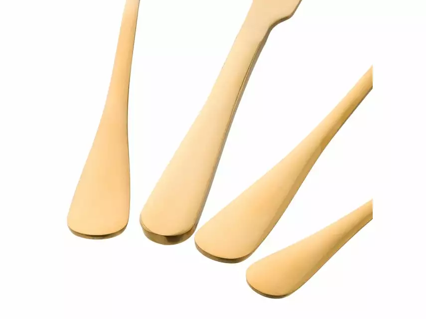 Neu 💯 Besteckset Gold 16-teilig in goldfarben ❤️ 2 Neu 💯 Besteckset Gold 16-teilig in goldfarben ❤️ – Bild 2