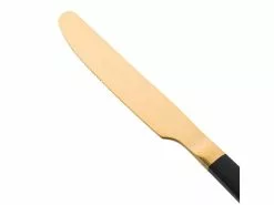 Angebote 🔥 Besteckset Gold/Schwarz 16-teilig in goldfarben 😀 -Essen & Trinken Store 24309149 f 04