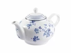 Neu ❤️ Laura Ashley Blueprint Teekanne China Rose blau - 1,6 Liter in mehrfarbig ⭐