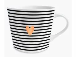 Angebote 🔥 Goldtasse Herz in mehrfarbig 🌟