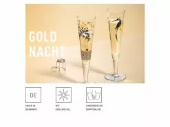 Bestes Angebot 🔔 Ritzenhoff Champagnerglas Goldnacht in goldfarben 🛒 -Essen & Trinken Store 24943179 7