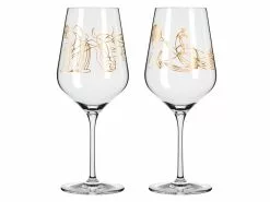 Rabatt 👏 Ritzenhoff Rotweingläser-Set Sagengold - 2 teilig in goldfarben 🔥