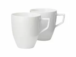 Am billigsten 😉 Joop! Tasse Single Cornflower - 2 teilig in weiß 🎉