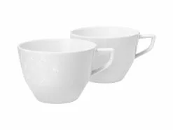 Angebote 🤩 Joop! Tassen-Set Faded Cornflower - 2 teilig in weiß 🔥