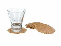 Neu 💯 Untersetzer Kork 6-tlg. Set natur in braun 🔔