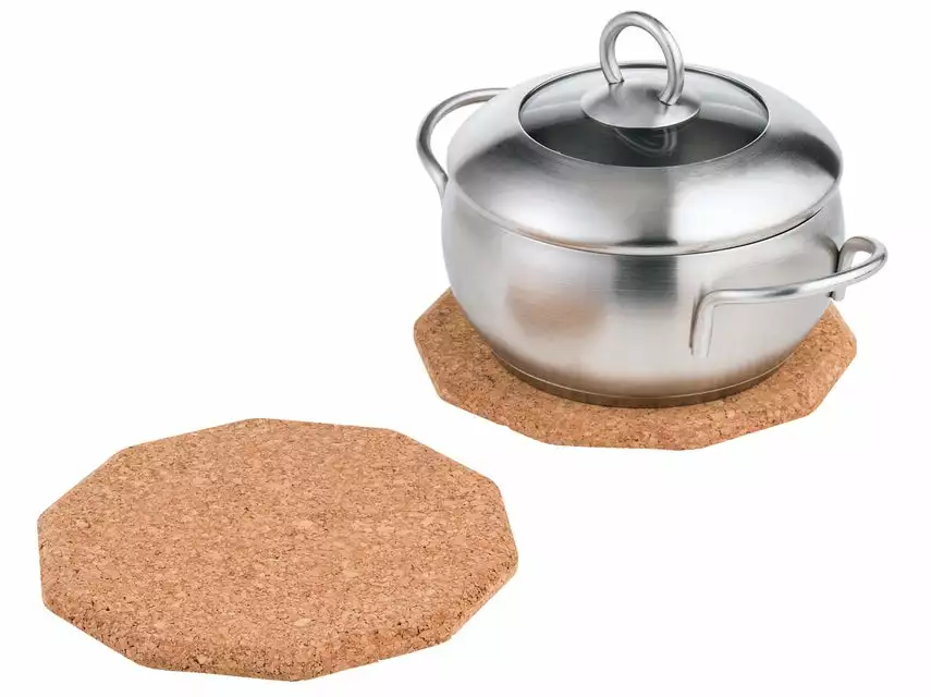 Besorgen ✔️ Untersetzer Kork 2-tlg. Set 8-eckig in braun 🔔 2 Besorgen ✔️ Untersetzer Kork 2-tlg. Set 8-eckig in braun 🔔 – Bild 2