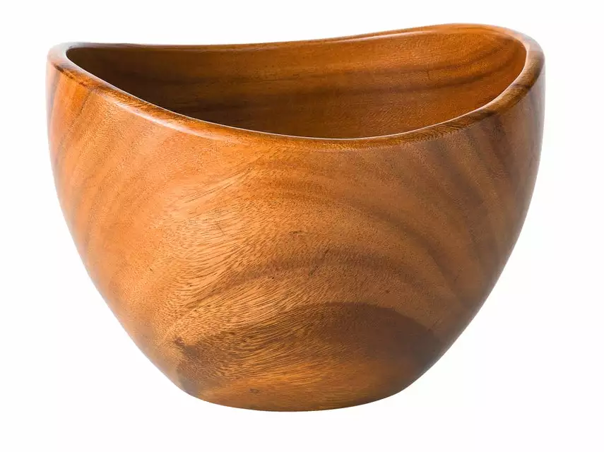 Schlussverkauf ❤️ Salatschüssel Akazie in braun 🌟 1 Schlussverkauf ❤️ Salatschüssel Akazie in braun 🌟