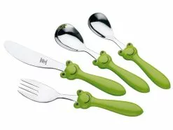 Großhandel ✨ Justinus Kinderset "Frosch" 4 tlg. in grün ✨