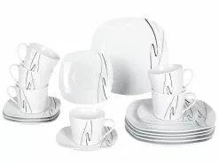 Top 10 👍 Crea Table Kaffeeservice Amelie Piazza 18-teilig in mehrfarbig 👏