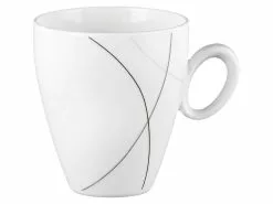 Schlussverkauf 🥰 Seltmann Weiden Becher mit Henkel Trio Highline in schwarz 😀