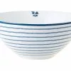 Billig 👍 Laura Ashley Blueprint Schüssel 🍬 Candy Stripe blau - 16 cm in mehrfarbig ✨