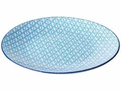 Budget 😉 Speiseteller blau "Mediterran" 🎉