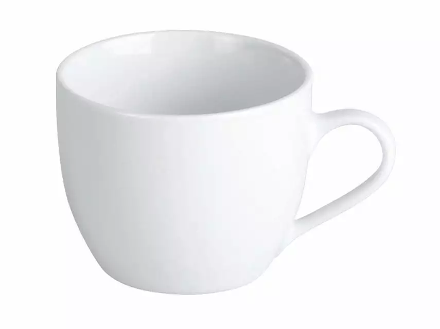 Besorgen 😉 Vivre Kaffeetasse Porzellan weiß ✨ 1 Besorgen 😉 Vivre Kaffeetasse Porzellan weiß ✨