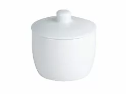 Billig 🧨 Vivre Zuckerdose Porzellan weiß 💯