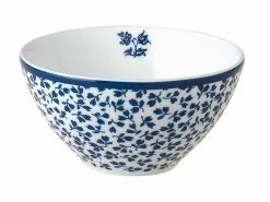 Billig 🔔 Laura Ashley Blueprint Schüssel Floris blau - 9 cm in mehrfarbig 🎁