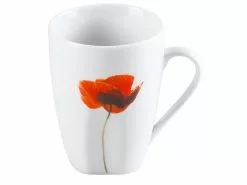 Großhandel ❤️ Vivre Henkelbecher "Poppy" in weiß ⭐