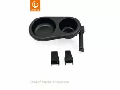 Blitzangebot ⌛ Stokke Snack Tray für den Kinderwagen in schwarz 🔥