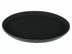 Bester Verkauf 👍 Tablett, rund in schwarz ✨