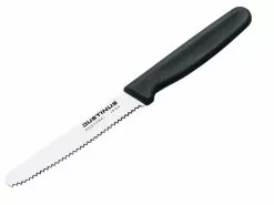 Angebote 🌟 Justinus Brötchenmesser 11 cm, FineCut in silberfarben 🛒