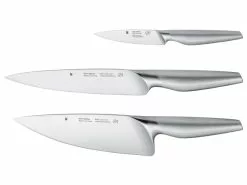 Besorgen 👍 WMF Messerset Chef's Edition 3 tlg. in silberfarben 😍