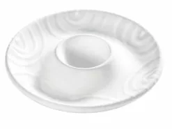 Coupon 🔔 Gmundner Keramik Eierbecher Weißgeflammt 😀