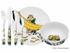 Beste Bewertungen von 👏 WMF Kinderbesteck Minions - 6 teilig in mehrfarbig 💯