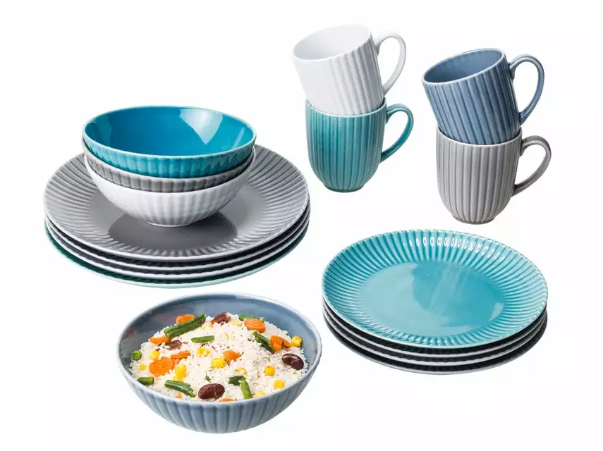 Großhandel 👏 Kombiservice Allegra 12-teilig in mehrfarbig ❤️ 1 Großhandel 👏 Kombiservice Allegra 12-teilig in mehrfarbig ❤️