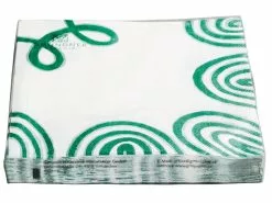 Blitzangebot 👍 Gmundner Keramik Lunchservietten Grüngeflammt ❤️