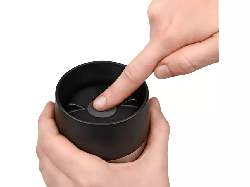 Bester Verkauf ✨ Isobecher Travel Mug Waves in schwarz 🤩 2 Bester Verkauf ✨ Isobecher Travel Mug Waves in schwarz 🤩 – Bild 2