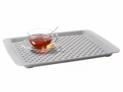 Am billigsten 🔥 Casa Nova Tablett rutschfest eckig in grau 😍