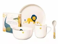 Besorgen 😍 Asa Kindergeschirr Leo Löwe 5-teilig in mehrfarbig 😉