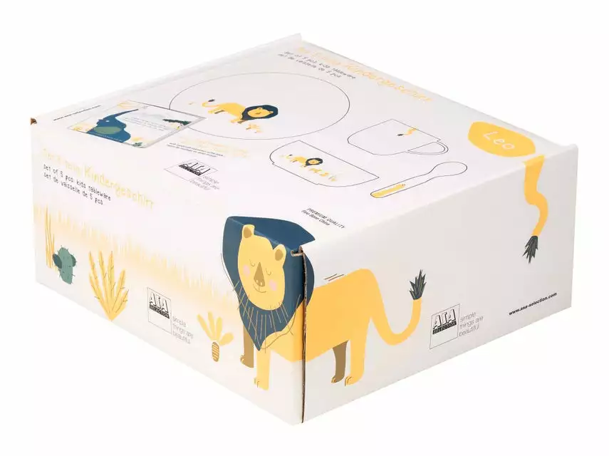 Besorgen 😍 Asa Kindergeschirr Leo Löwe 5-teilig in mehrfarbig 😉 8 Besorgen 😍 Asa Kindergeschirr Leo Löwe 5-teilig in mehrfarbig 😉 – Bild 8