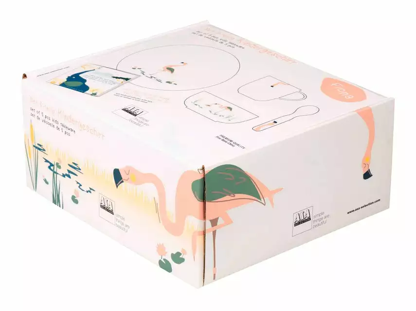 Coupon ✨ Asa Kindergeschirr Fiona Flamingo 5-teilig in mehrfarbig 🧨 2 Coupon ✨ Asa Kindergeschirr Fiona Flamingo 5-teilig in mehrfarbig 🧨 – Bild 2