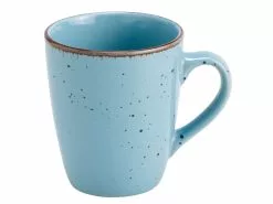 Schlussverkauf 🤩 Arte Viva Henkelbecher Nature Look 400 ml in blau 🧨