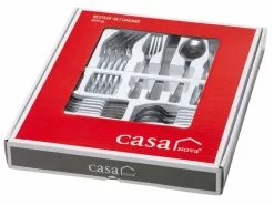 Bester Verkauf 💯 Casa Nova Besteckset Chicago 60 tlg. in silberfarben 🧨 -Essen & Trinken Store 6536176 0572764 2 22097431