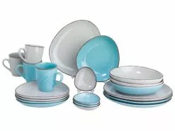 Bester Verkauf 🤩 Arte Viva Kombiservice Nature Look 20-teilig in mehrfarbig 😍