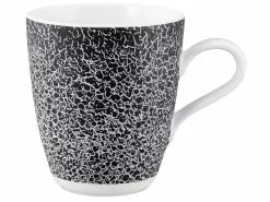 Coupon 🌟 Seltmann Weiden Henkelbecher "Life Molecule Phantom Black" in schwarz ⌛