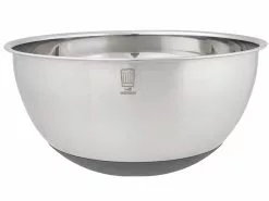 Großhandel 🤩 Chefkoch Edelstahlschüssel L 4 Liter in silberfarben 🎉