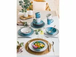 Aktion ⭐ Arte Viva Kombiservice Nature Look 16-teilig in weiß 🔔 -Essen & Trinken Store 6645895 0587394 2 24081036