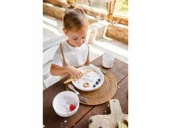 Neu 🔥 LÄSSIG Kindergeschirr Tiny Farmer 3-teilig in mehrfarbig 👍 -Essen & Trinken Store 6647320 0588000 3 24486773 1