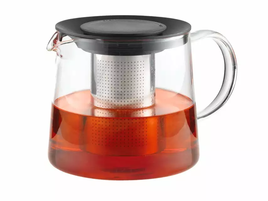 Bestes Angebot 🎁 Casa Nova Teekanne mit Teesieb in silberfarben 😍 1 Bestes Angebot 🎁 Casa Nova Teekanne mit Teesieb in silberfarben 😍