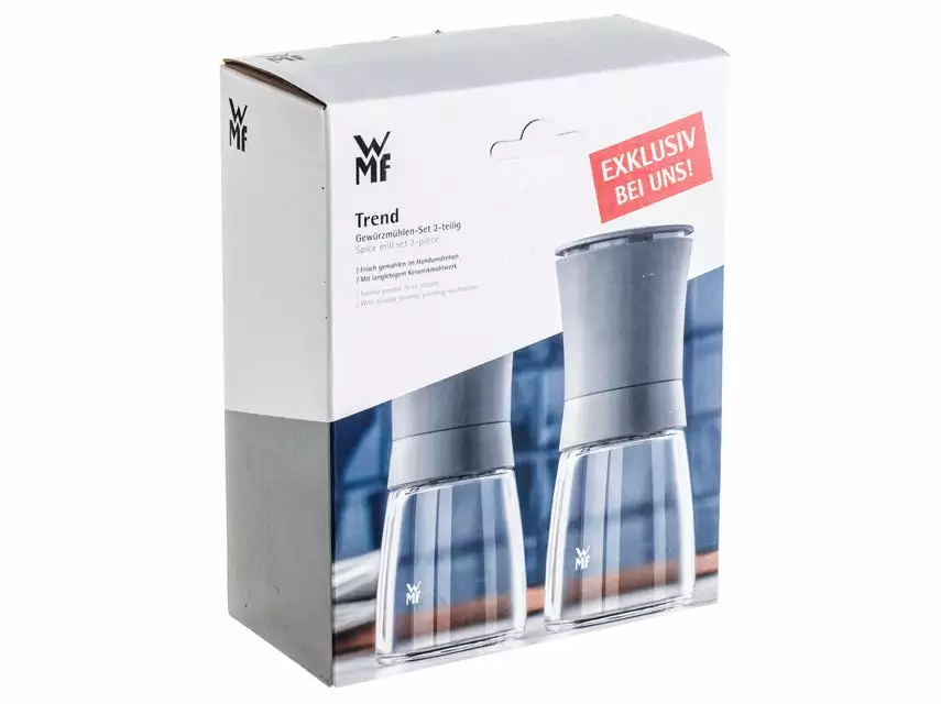 Angebote ⭐ WMF 2 tlg. Gewürzmühlenset "Trend" in grau 👏 2 Angebote ⭐ WMF 2 tlg. Gewürzmühlenset "Trend" in grau 👏 – Bild 2