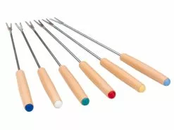 Aktion 😉 Fonduegabeln 6 tlg. in braun 🔥